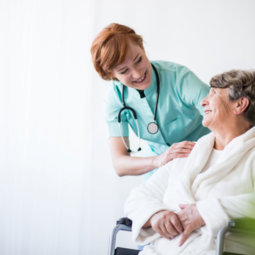 SUPPORT PROFESSIONAL CARE AT THE PATIENTS' HOME